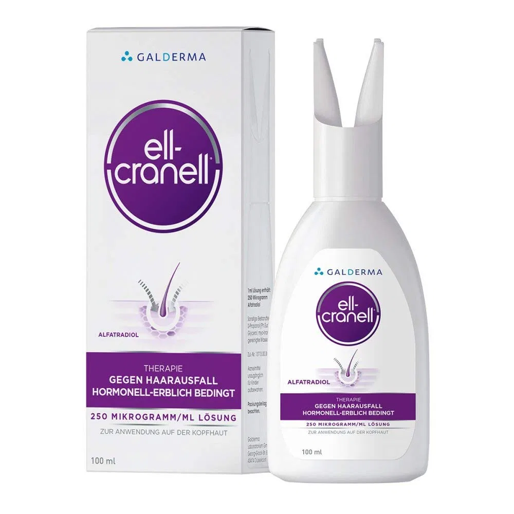 Раствор Galderma Laboratorium GmbH Ell-Cranell от выпадения волос, 100 мл Ell-Cranell