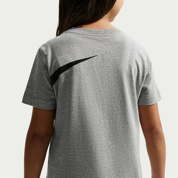 Детская футболка Club Energy с принтом Nike, Dk Grey Heather — фото 2