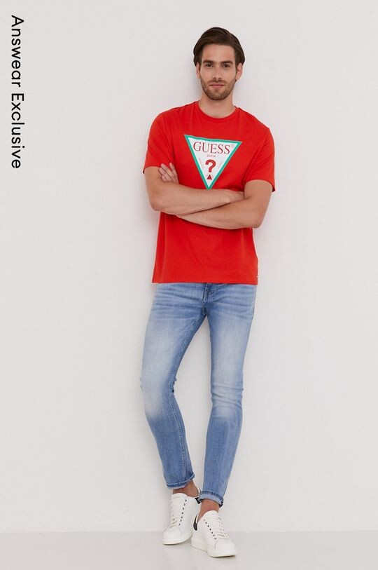 

Футболки Guess, оранжевый