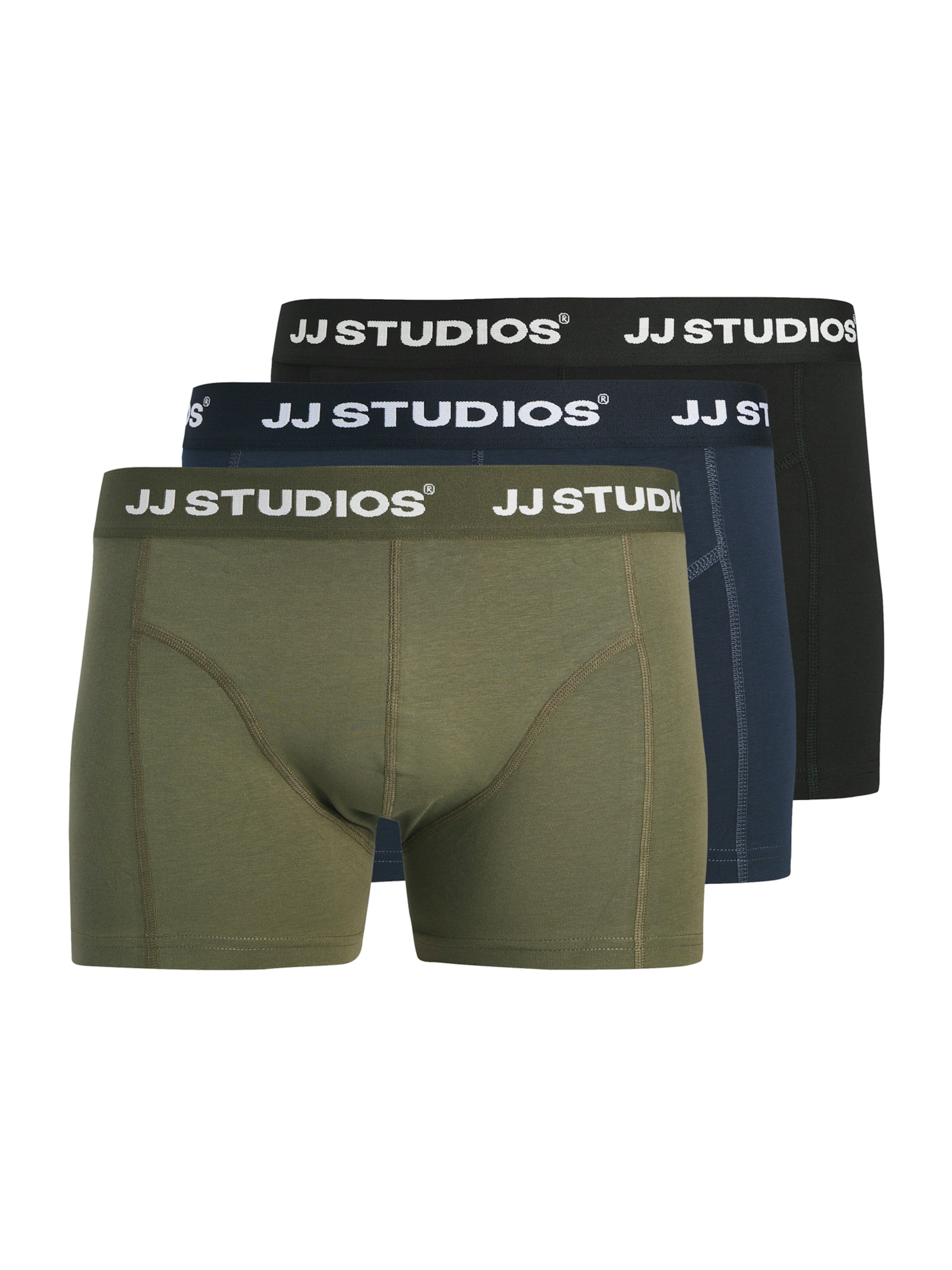 

JACK & JONES Боксеры 'JACSOHO' в цветах Marine Blue, Navy, Khaki