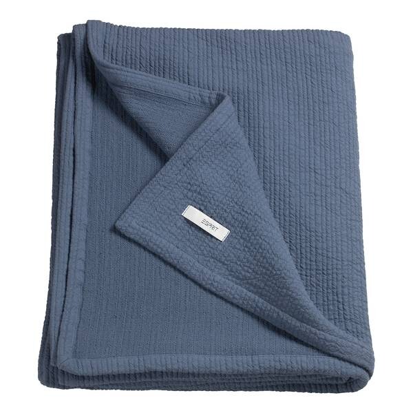 

Плед Esprit Home Amber, 170 см, синий