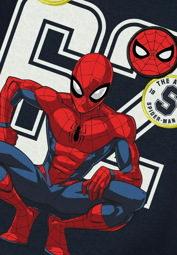 Лонгслив Name It, модель Spiderman Long Sleeved Top, цвет темно-синий — фото 4
