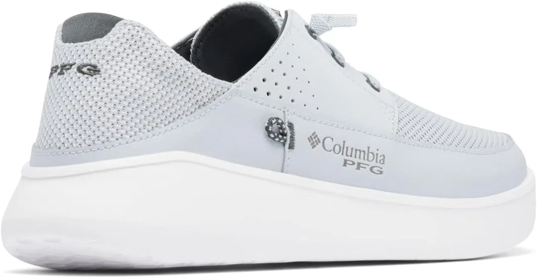Мужские лодочные туфли Columbia Boatside Breathe Relaxed PFG, Cirrus Grey Grill — фото 2