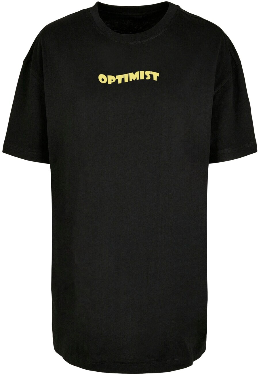 

Топ оверсайз Merchcode Oversized Shirt Optimist, черный