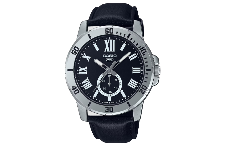 

CASIO Часы Men Standard Series 45mm Black Watch, Black Dial