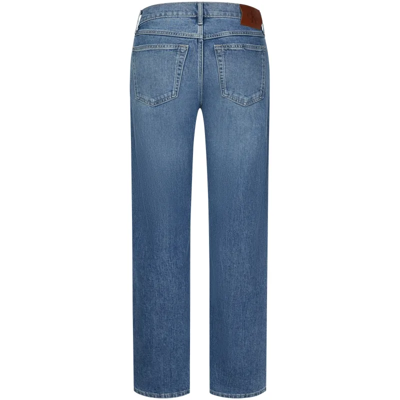 Calvin Klein Джинсы мужские X3D Denim светло-голубые умеренно прямого кроя — фото 4