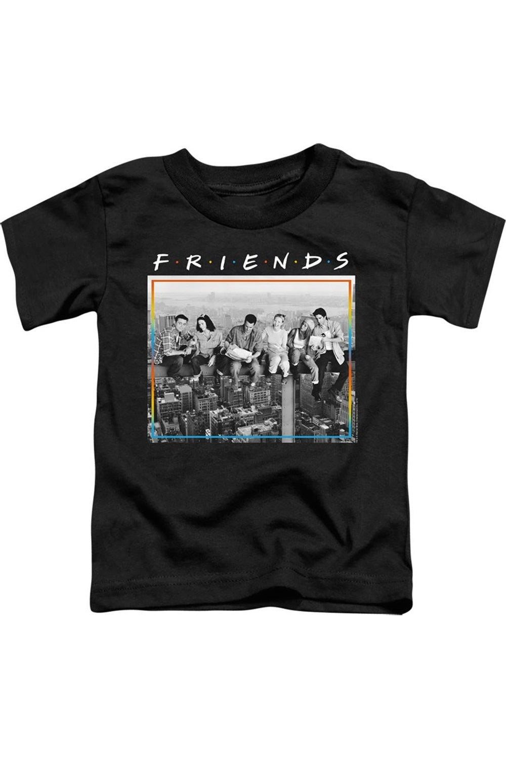 

Футболка с коротким рукавом Friends "Обеденный перерыв" для малышей Gildan, черный
