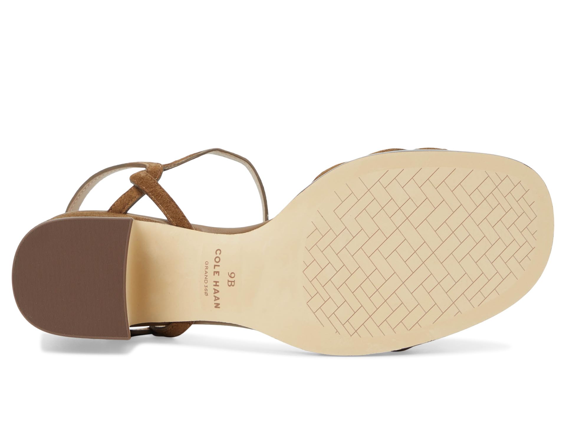 Сандалии Cole Haan Ambrose Braid Sandal, цвет Spiced Brown Suede — фото 3