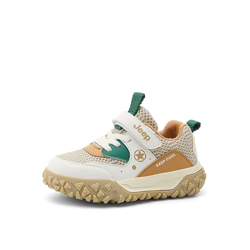 Кроссовки Jeep Toddler Shoes TD Low-top Khaki, хаки — фото 2