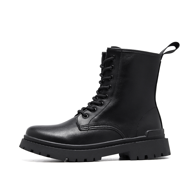 

Короткие берцы до середины икры Martin Boot Men's Black Cachiotti, черные с мягкой подкладкой, Черный, Короткие берцы до середины икры Martin Boot Men's Black Cachiotti, черные с мягкой подкладкой