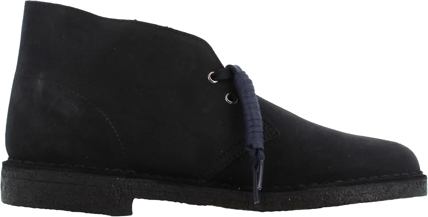 Мужские ботинки Clarks ORIGINALS Desert Boots, замшевые, кожаные, черные — фото 4