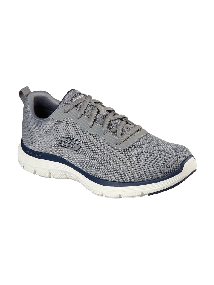 

Кроссовки на шнуровке Skechers, серый