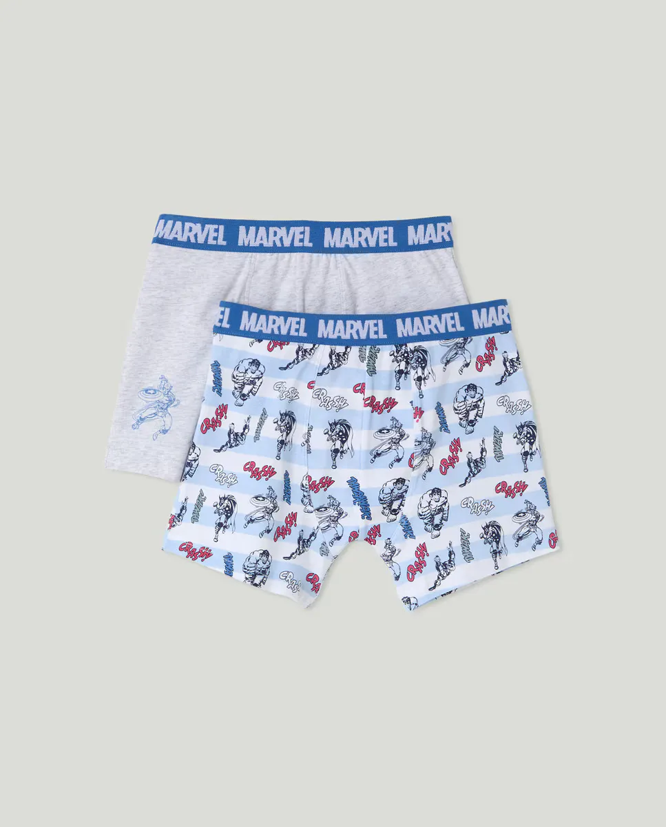 

Упаковка из двух боксеров для мальчиков Cotton Juice, многоцветный