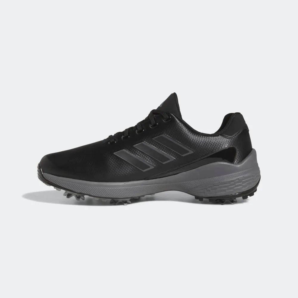 Мужские гольф-кроссовки Adidas ZG23, черный/темно-серебристый/металлик — фото 3
