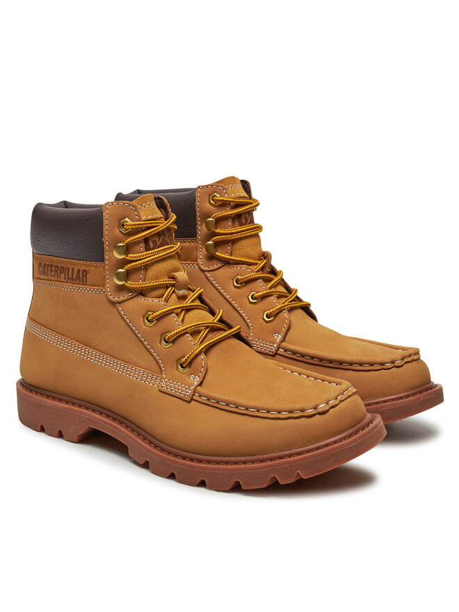 Ботильоны на шнуровке CAT Footwear Colorado Moc Toe P726065, желтый — фото 2
