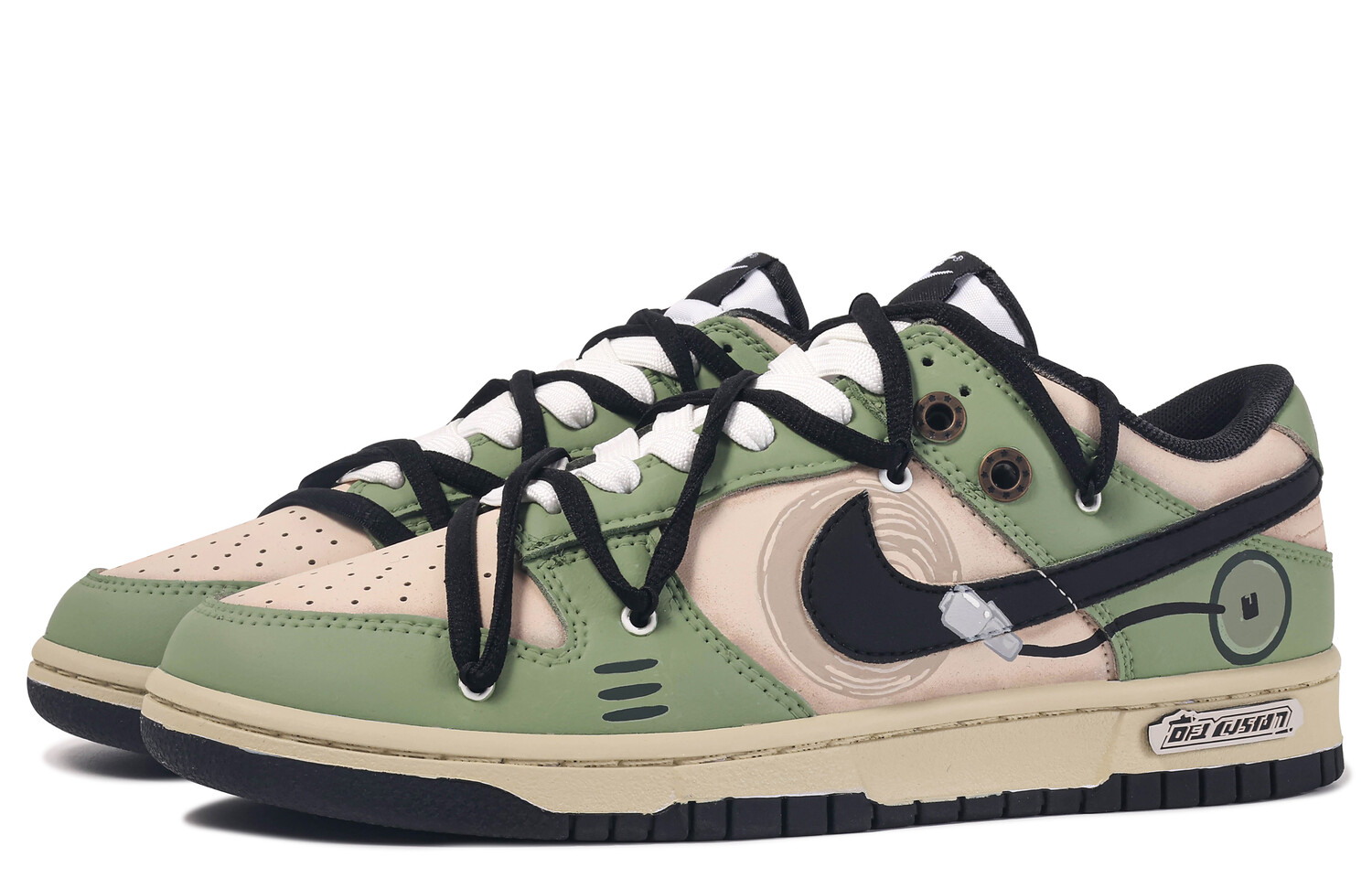 

Женские кроссовки для скейтбординга Nike Dunk, Olive