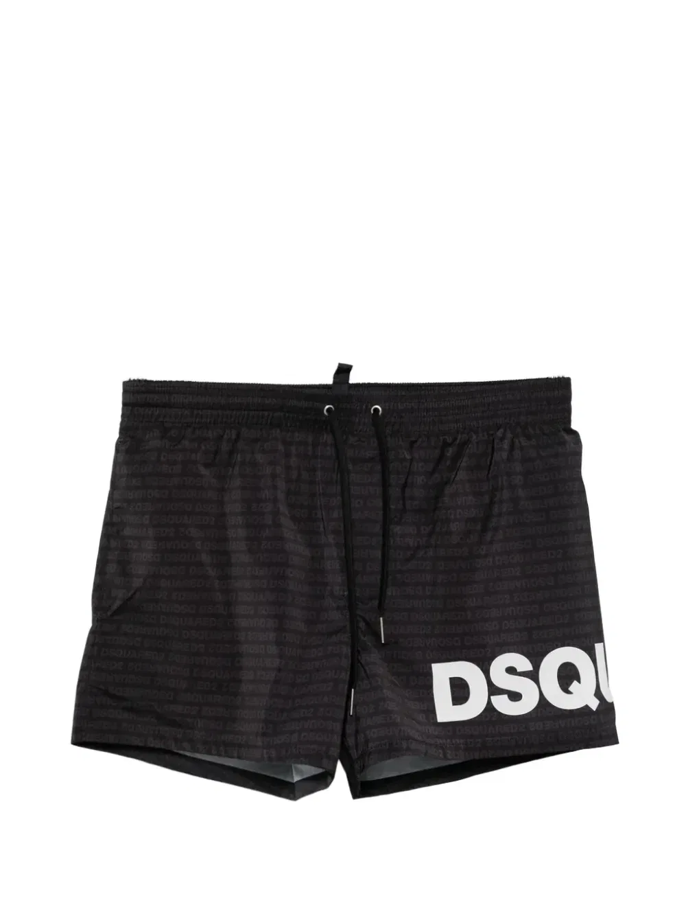 Шорты для плавания с логотипом DSQUARED2, черный