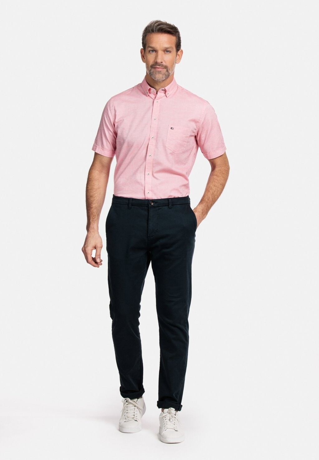 

Рубашка SOFT REGULAR FIT BUTTON DOWN GIORDANO, розовый