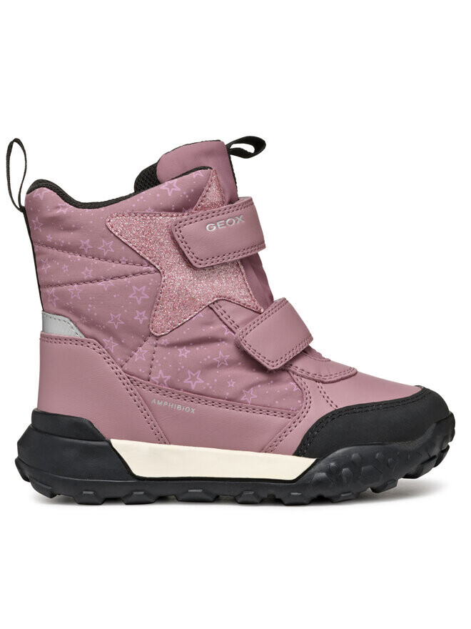

Зимние ботинки Geox J Trekkyup Girl B Ab J46M7C 0MNBC C8006 D, розовый