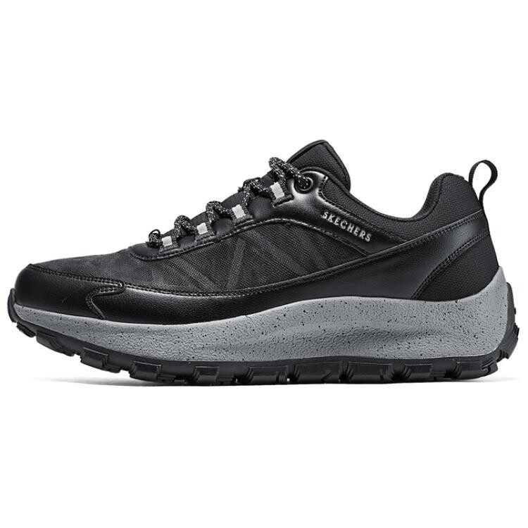 

Кроссовки для бега на открытом воздухе мужские низкие черные Skechers