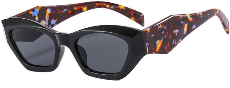 

2026 Маленькие панк-солнцезащитные очки для женщин и мужчин: трендовые цветные солнцезащитные очки с защитой от УФ-излучения UV400, очки с индивидуальным дизайном MTZJH, One Color