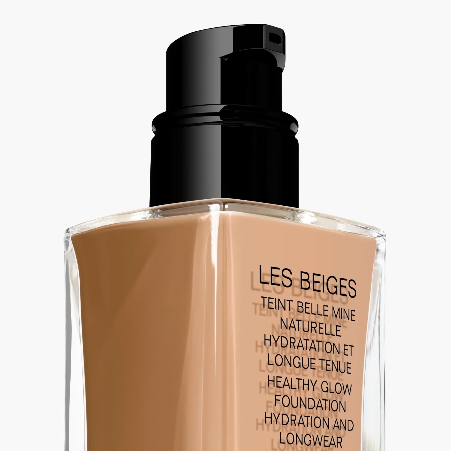 Тональный крем для лица les beiges foundation Chanel, b50 - beige, объем 30 мл — фото 2