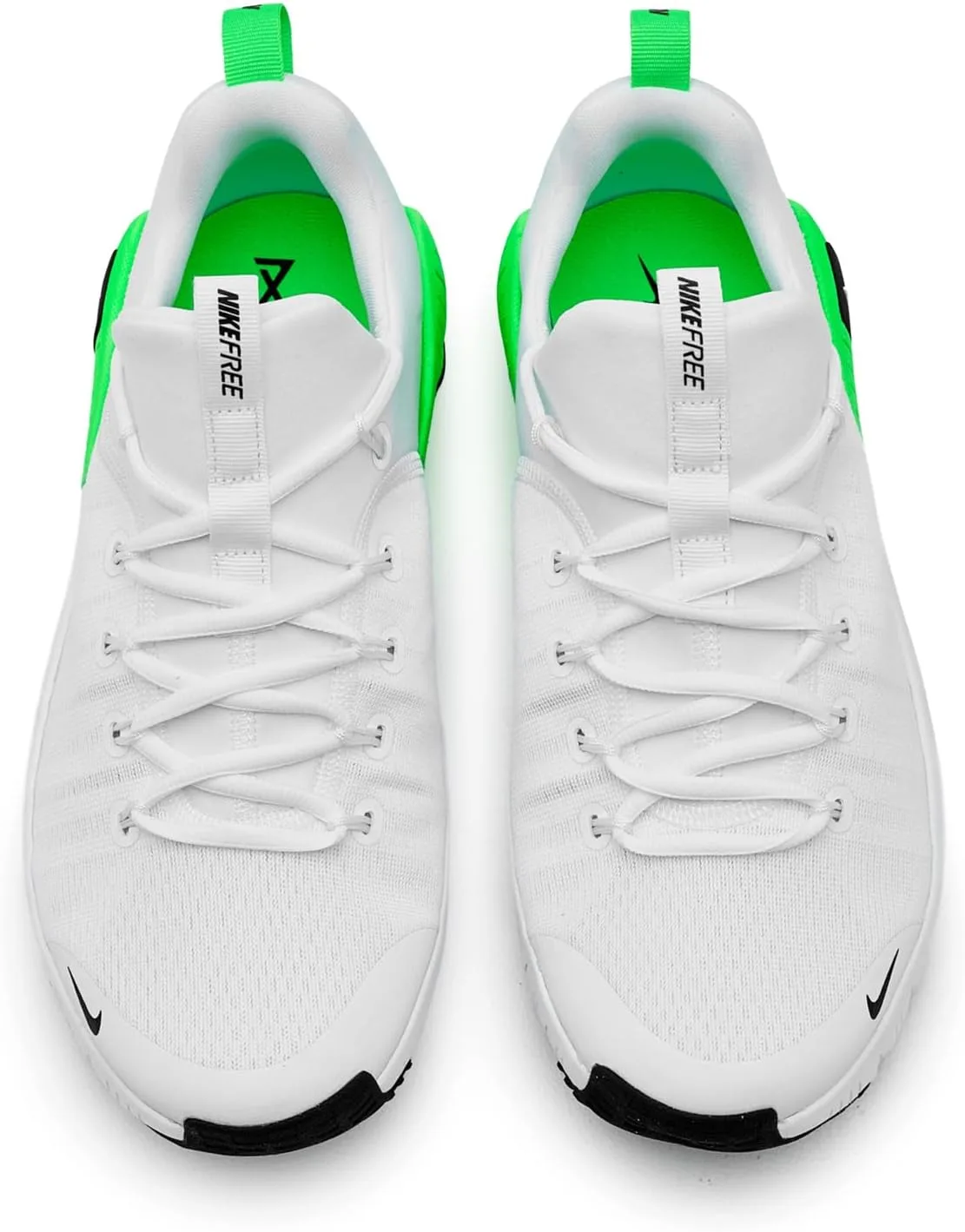 Кроссовки для тренировок Nike Free Metcon, мужские, размер 6, модель FJ7127, белый/черный/зеленый — фото 3