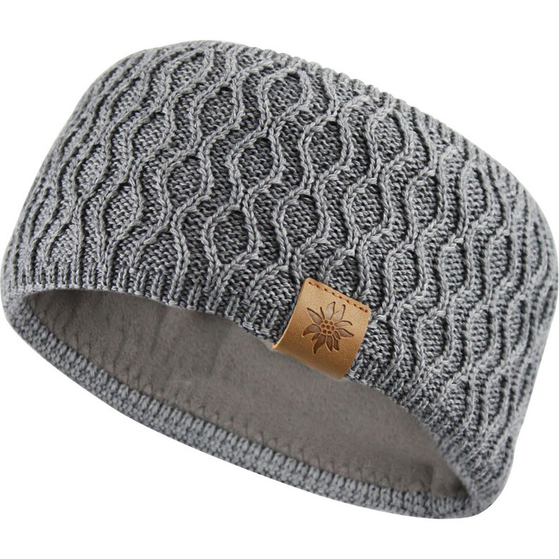 

Женский классический ободок на голову Bavarian Caps, серый