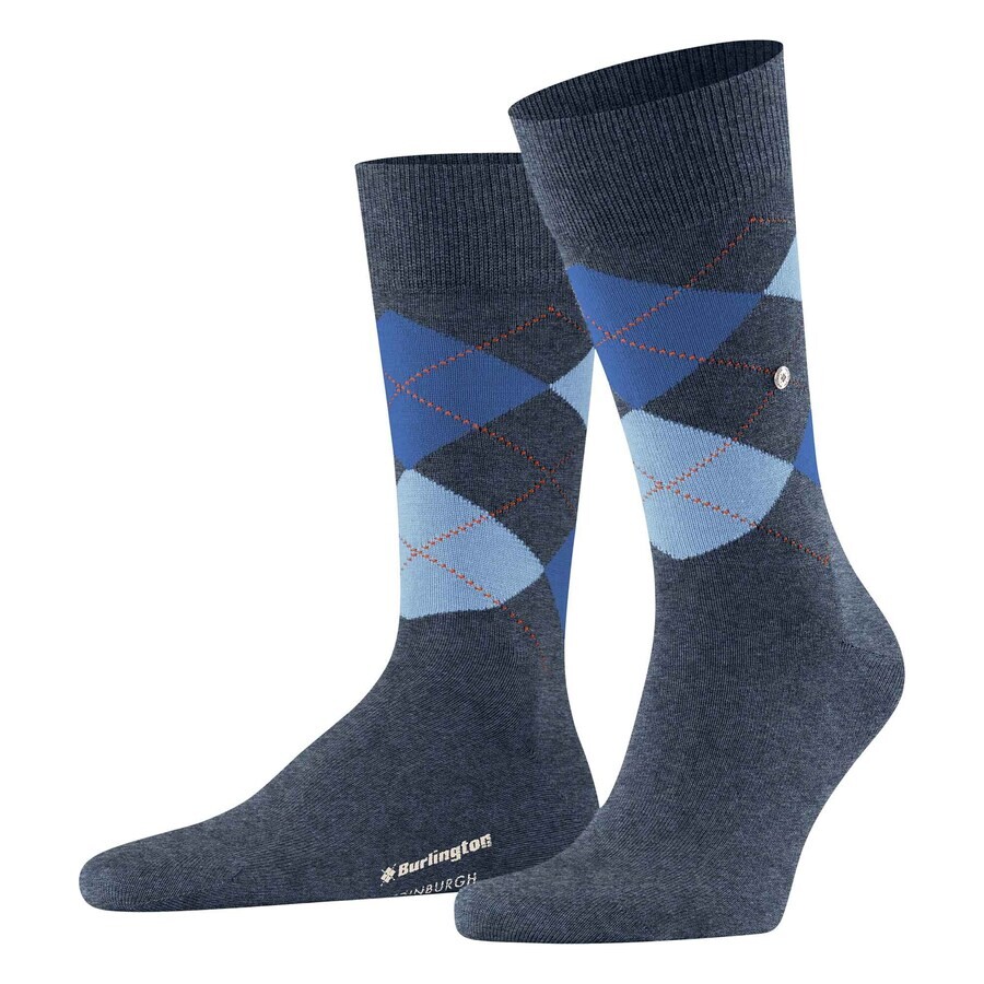 

Носки BURLINGTON Socks, цвет marine blue/Dusty blue/Light blue