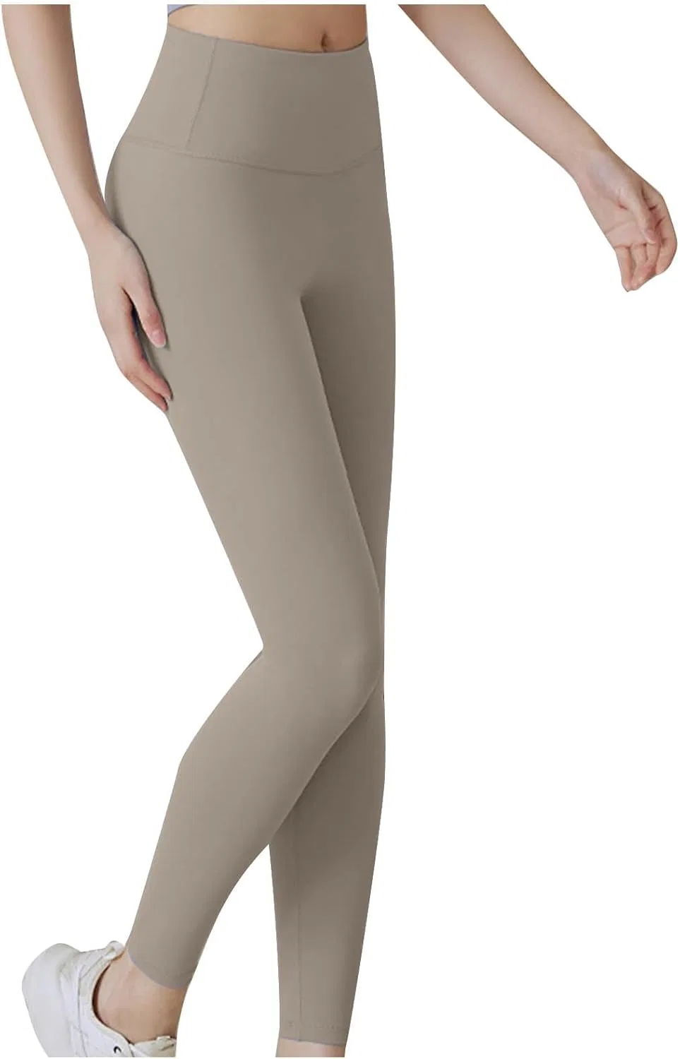 Леггинсы для фитнеса с высокой талией, Generic, A01_khaki — фото 3