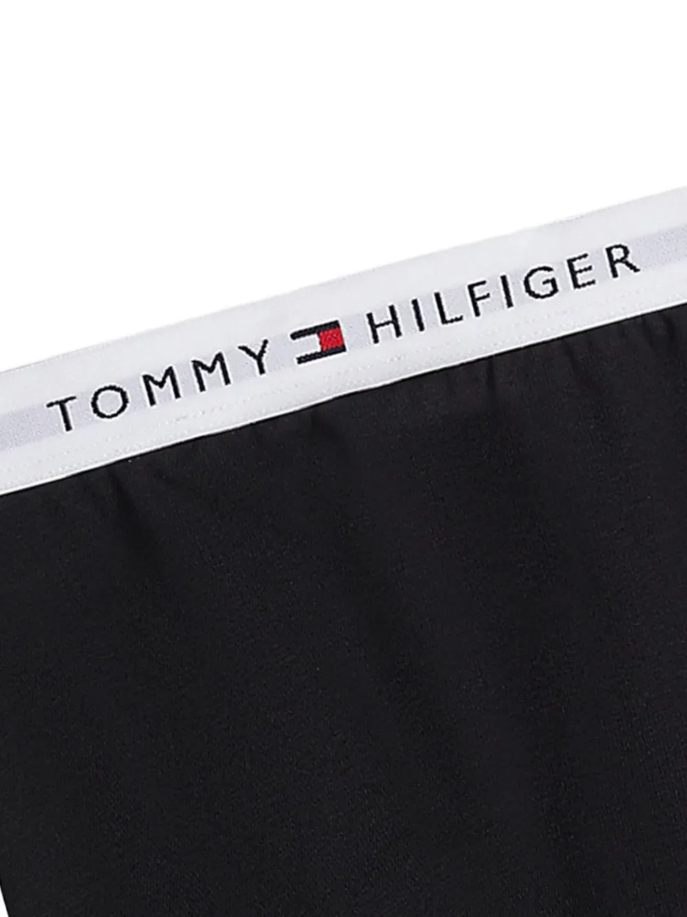 Боксеры с логотипом на поясе (комплект из двух штук) Tommy Hilfiger Junior, черный — фото 3