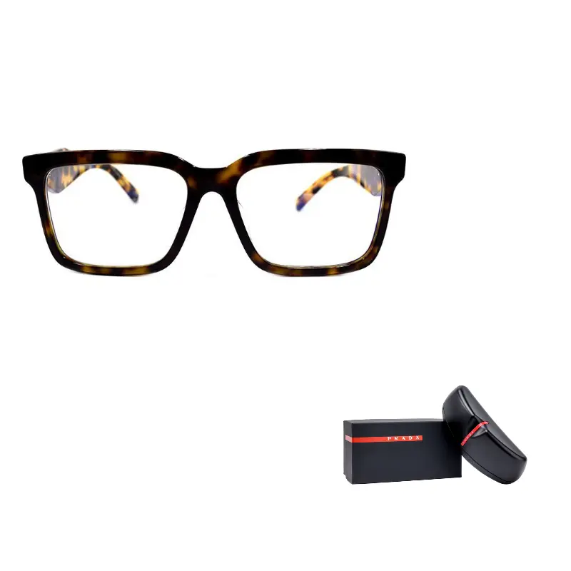 

PRADA Прямоугольные солнцезащитные очки для женщин в черепаховом цвете, Tortoiseshell