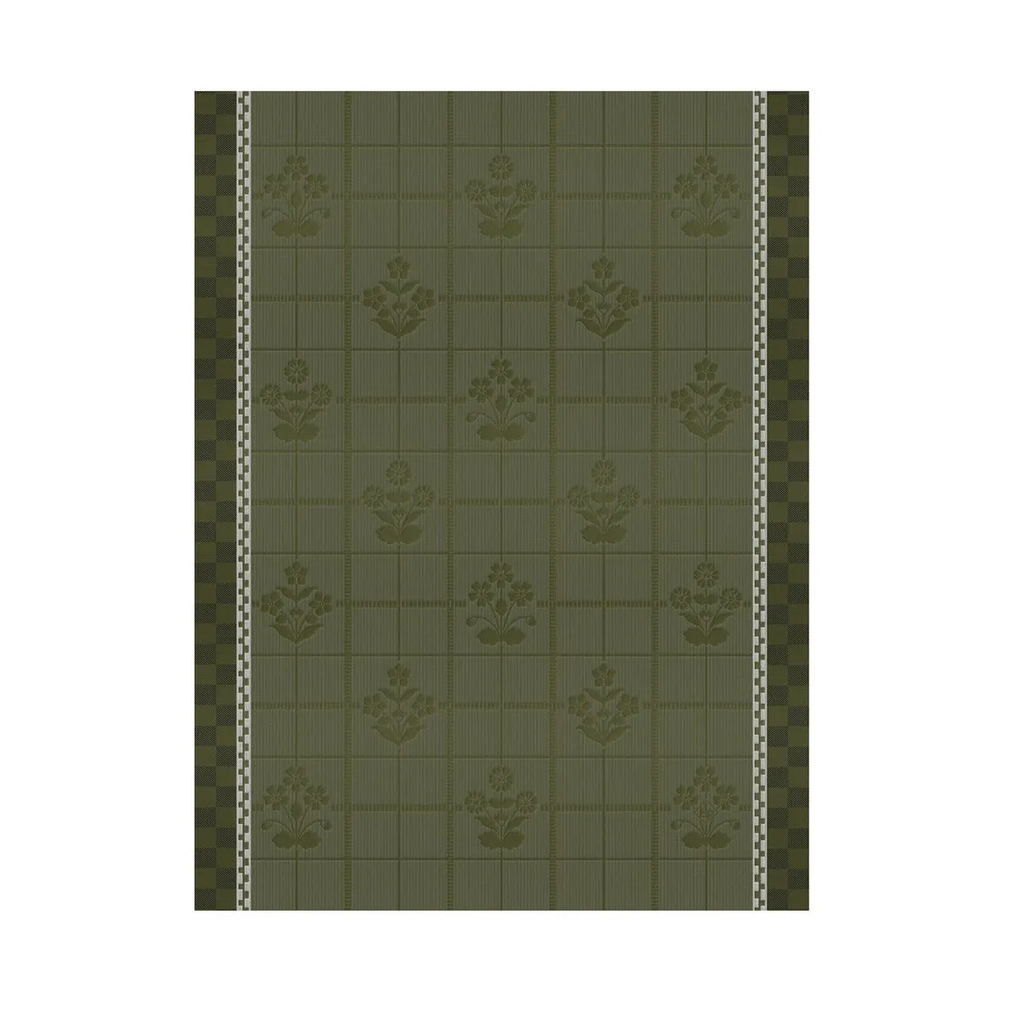 

Хлопковое кухонное полотенце Lulu Luce Le Jacquard Français, зеленый