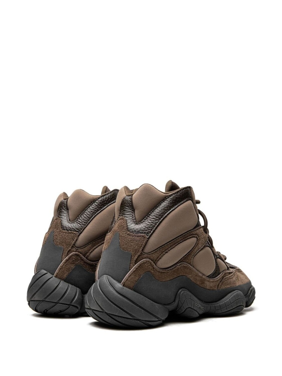 Adidas кроссовки YEEZY 500 High Taupe Black, коричневый — фото 3