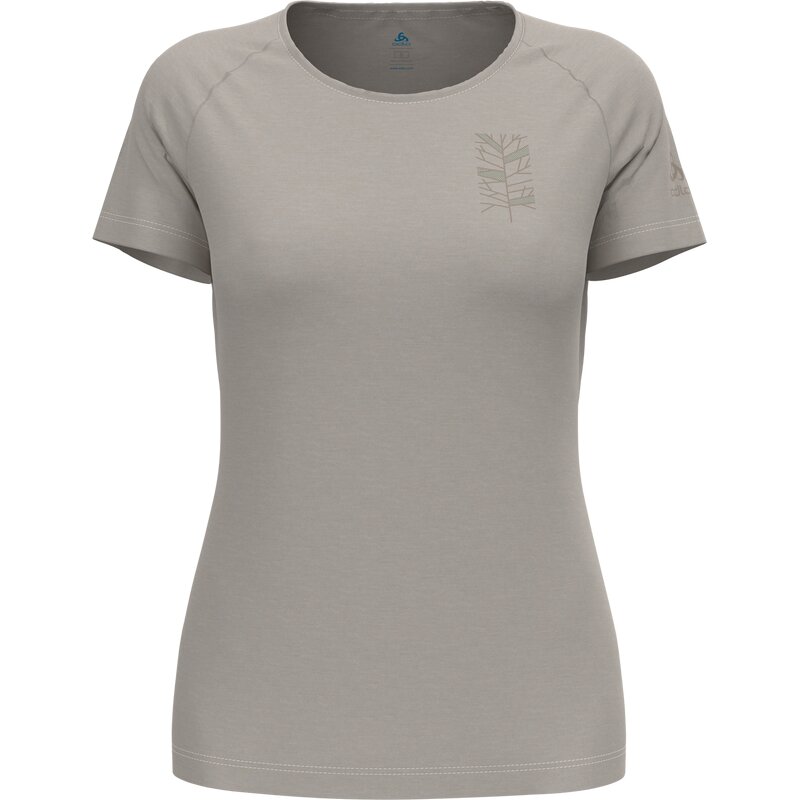 

Футболка с круглым вырезом, s/s ascent p Odlo, серебряный