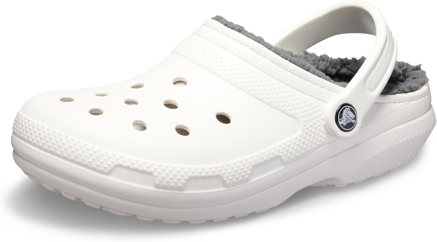 

Классические сабо Crocs унисекс для взрослых, белый/серый