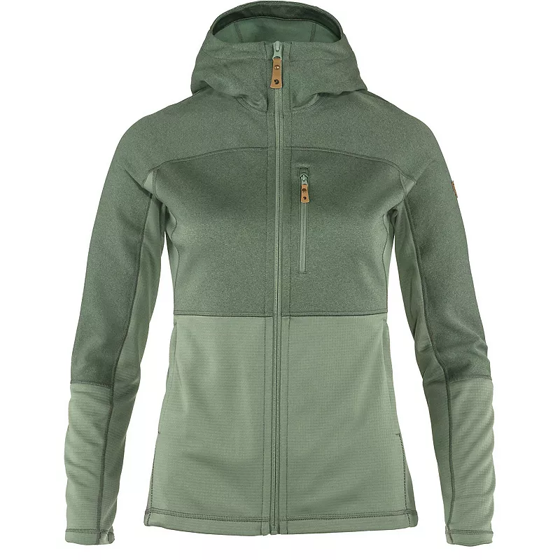 

Женская флисовая куртка Fjallraven Abisko Trail, цвет Patina Green