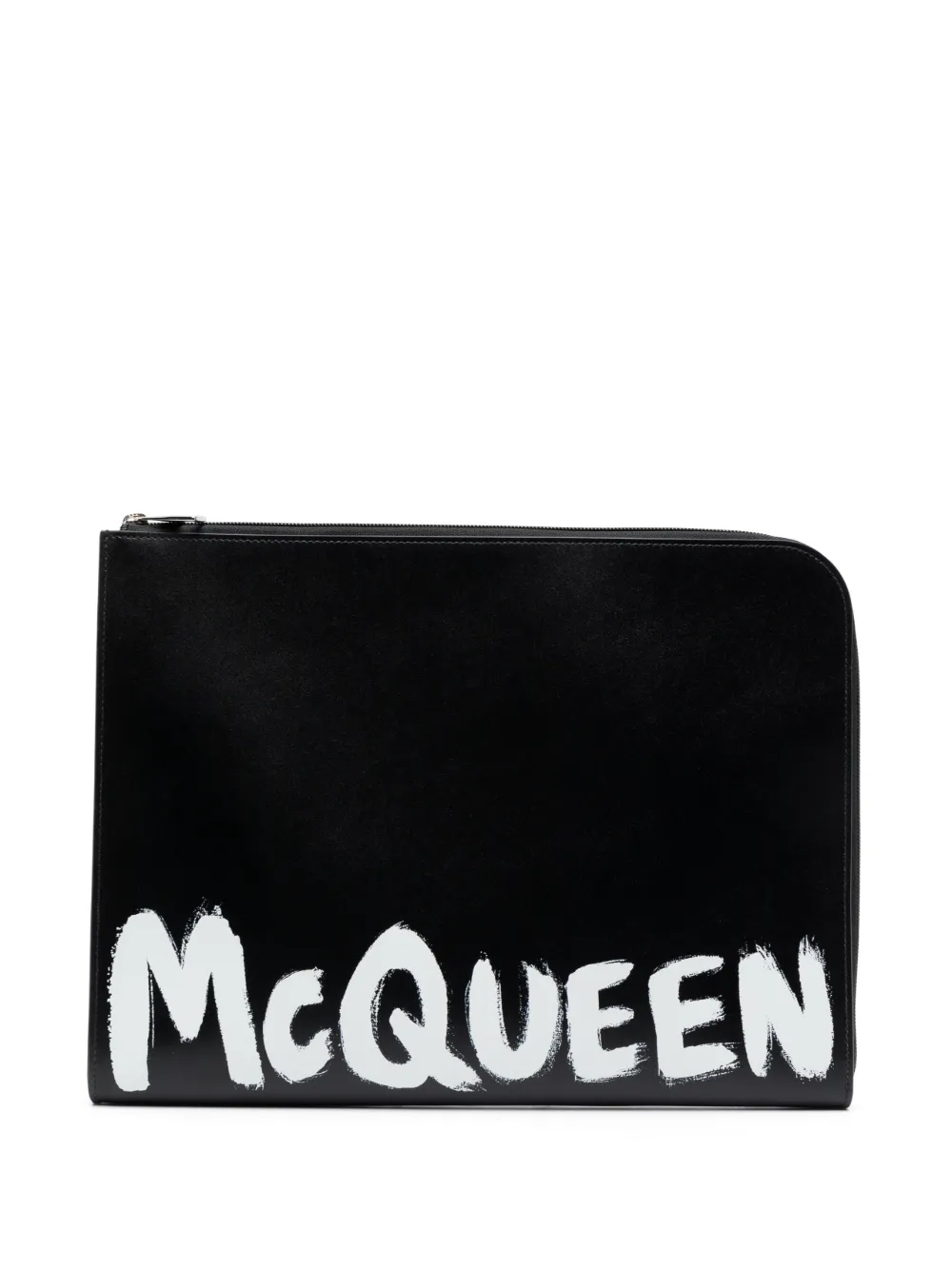 

Клатч Graffiti с логотипом Alexander McQueen, черный