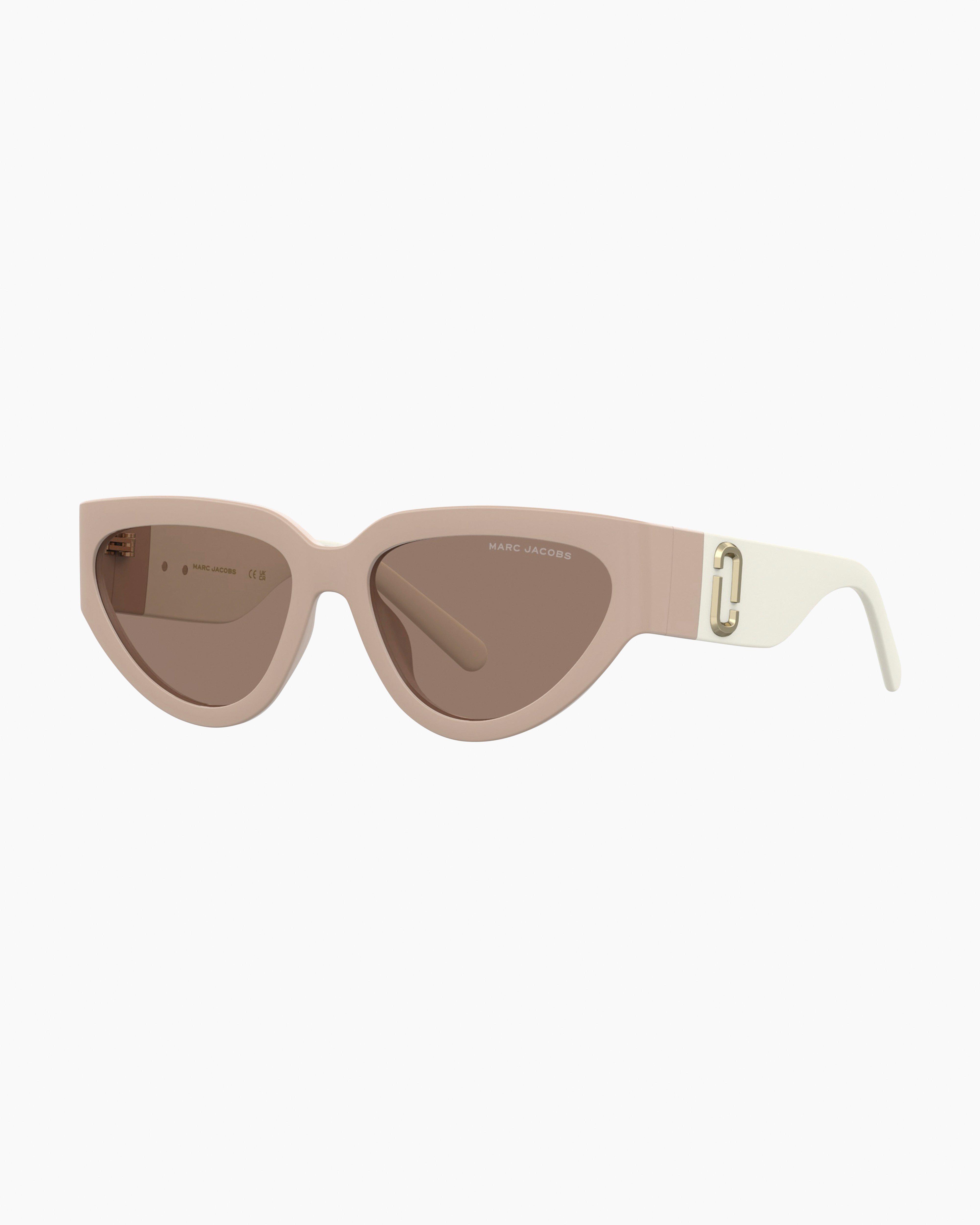 

Солнцезащитные очки Marc Jacobs Cat Eye, розовый/белый