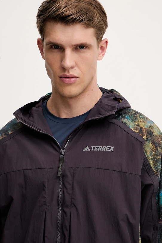 Куртка Adidas National Geographic WIND. RDY, черный — фото 4