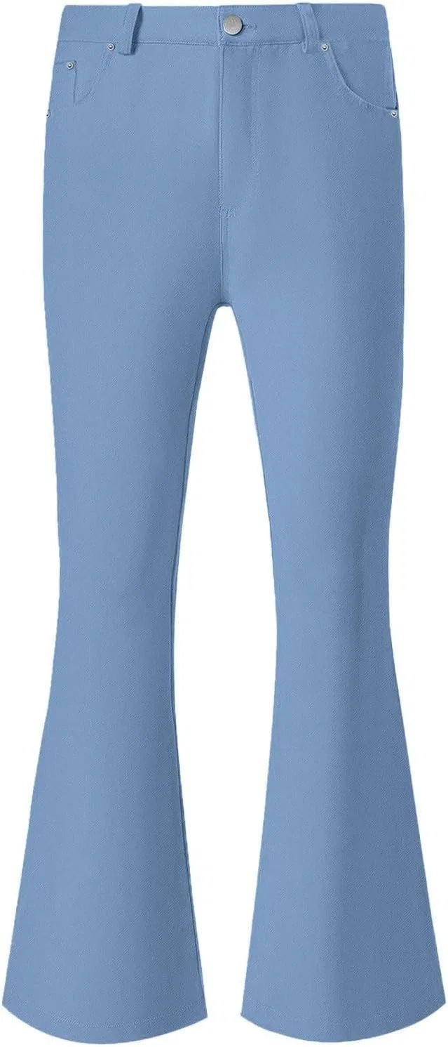Джинсы клеш Vintage, Sky Blue — фото 3