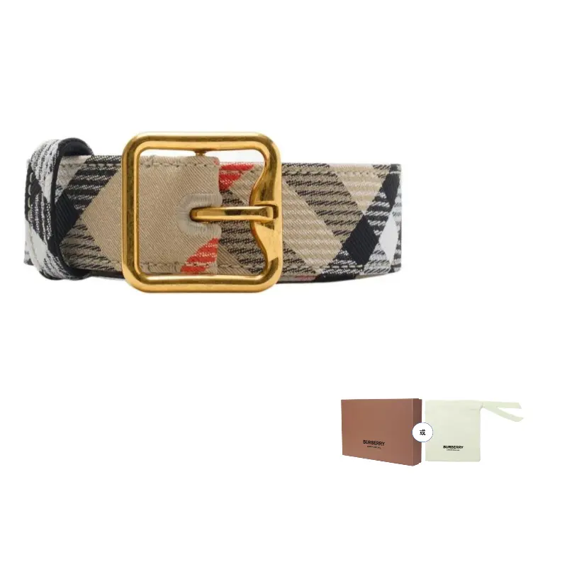 

Burberry Проверить пояс линии B, Umber