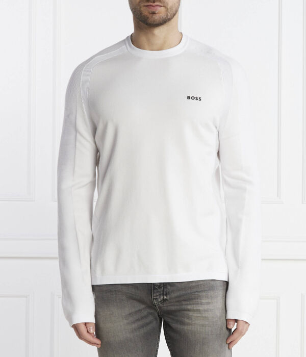 

Свитер рилмо Regular fit Boss Green, белый