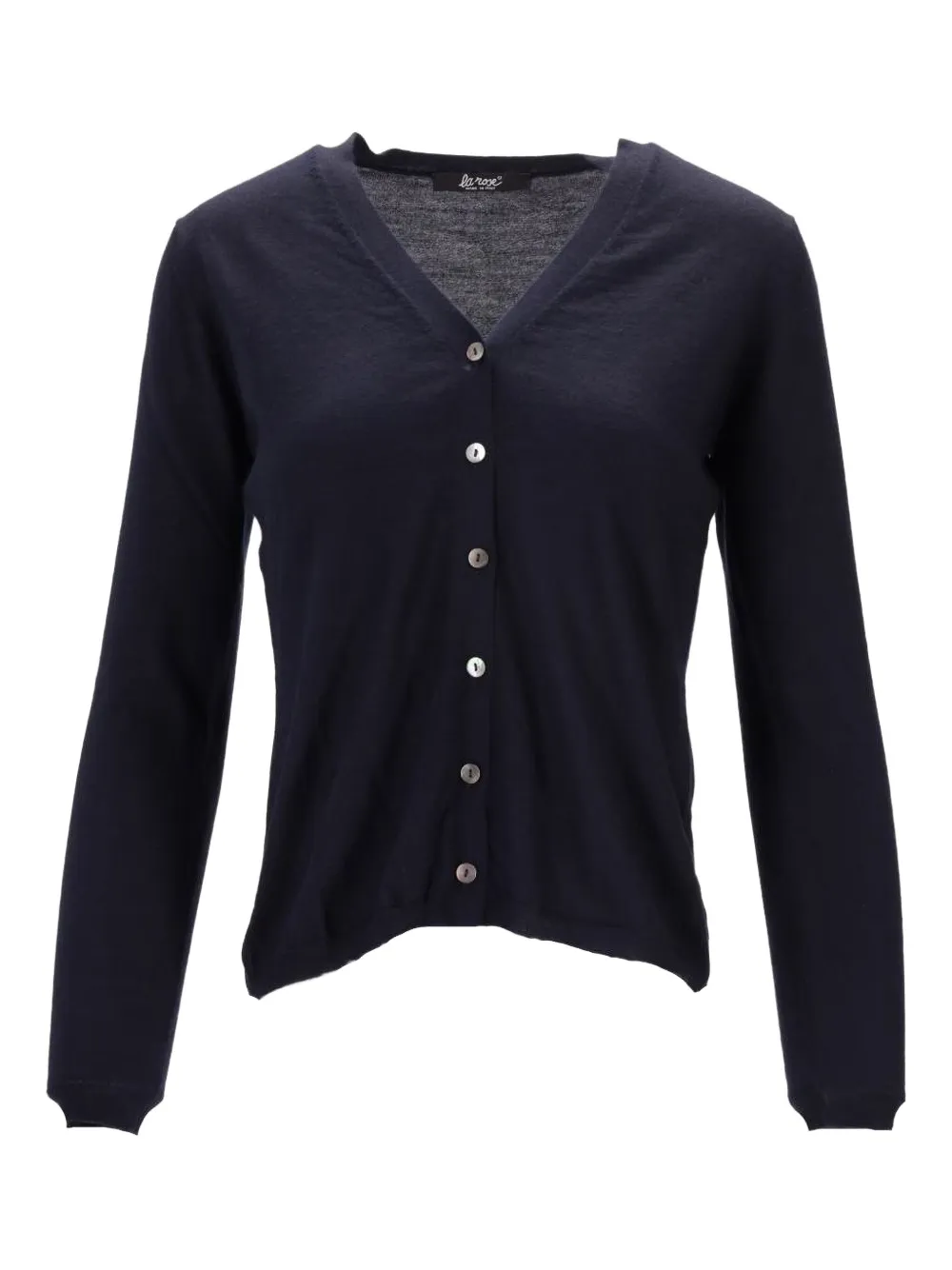 

Кардиган с V-образным вырезом LA ROSE, синий