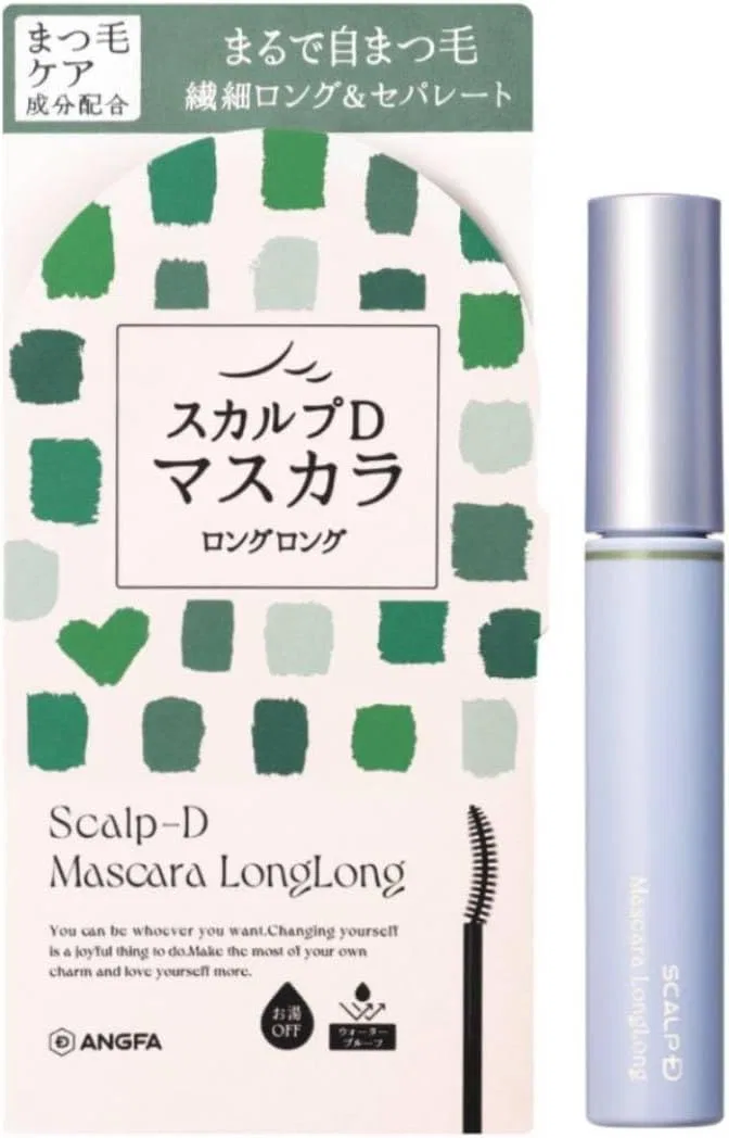 Тушь для ресниц Scalp D Long Long пыльно-зеленый, 6 г
