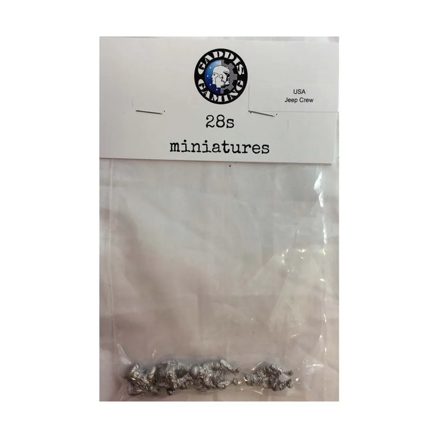 

США Джип Экипаж, WWII Miniatures - United States - Assorted (28mm)