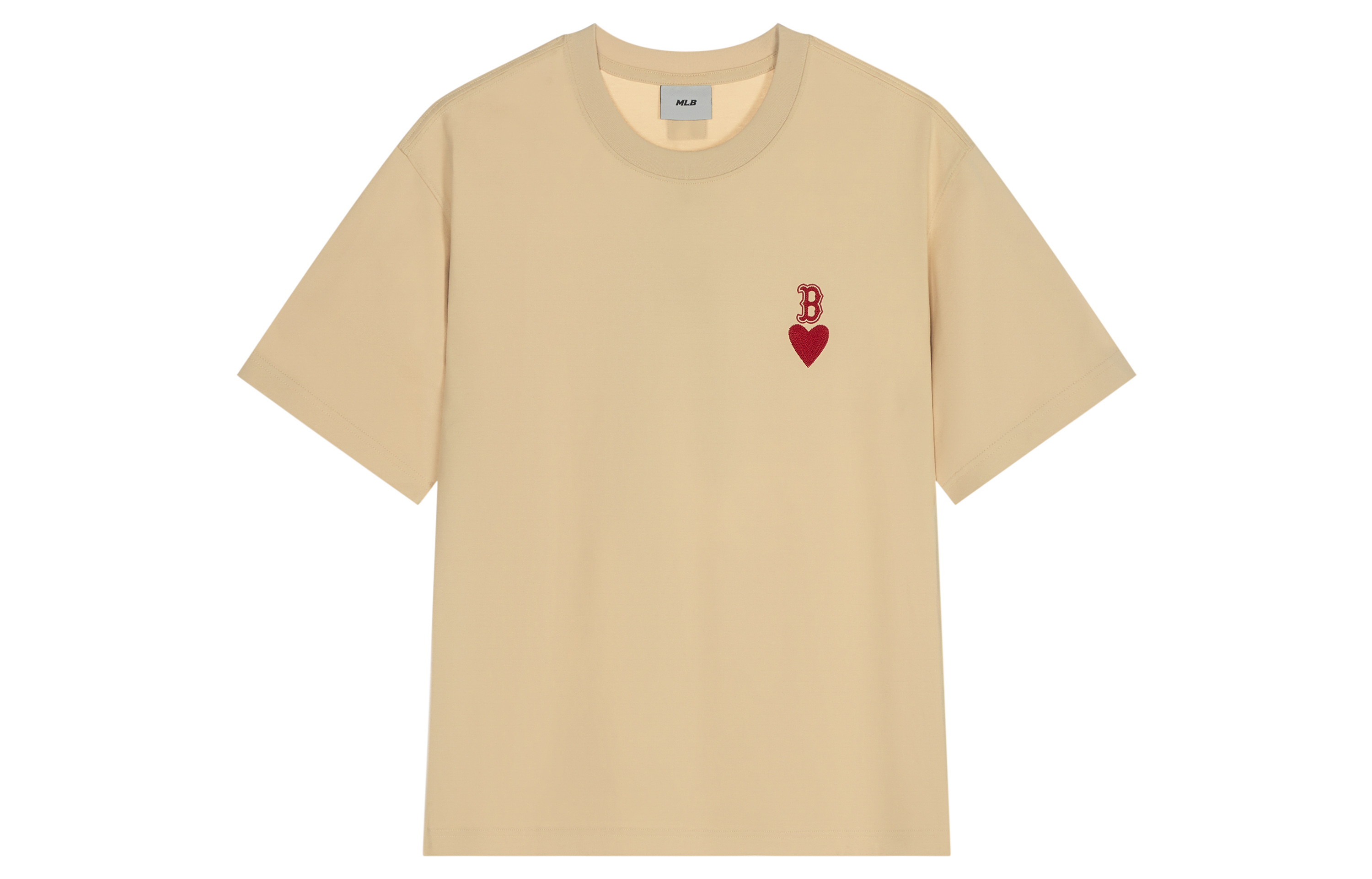 

MLB Футболка унисекс из коллекции Fashion Sports SS24, светло-бежевая