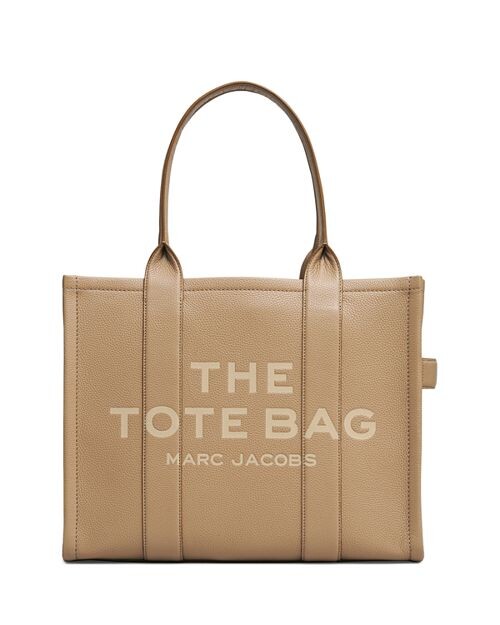 

Кожаная большая сумка MARC JACOBS, цвет Tan/Beige