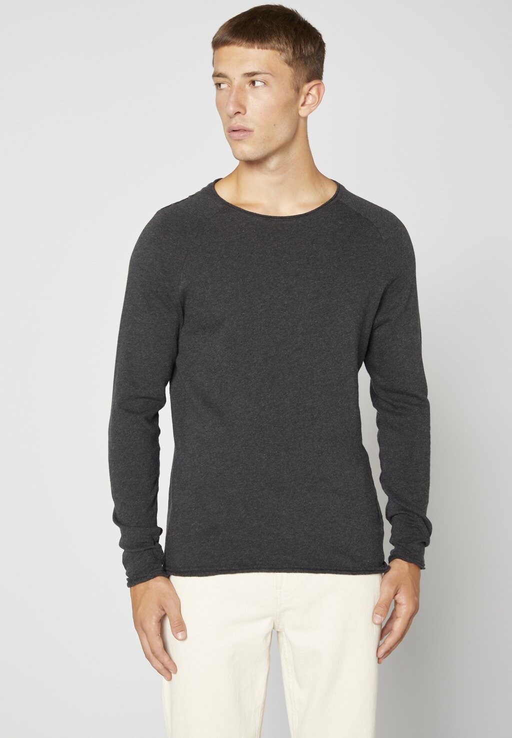 

Рубашка с длинным рукавом SONOMA American Vintage, цвет anthracite chine