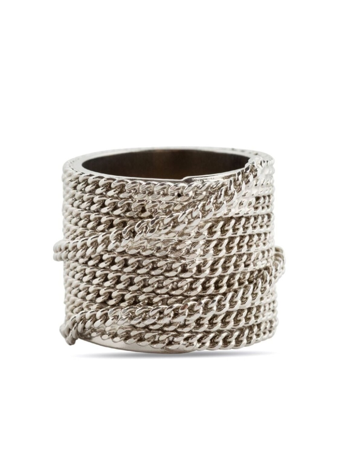

Массивное кольцо DRIES VAN NOTEN, серебряный